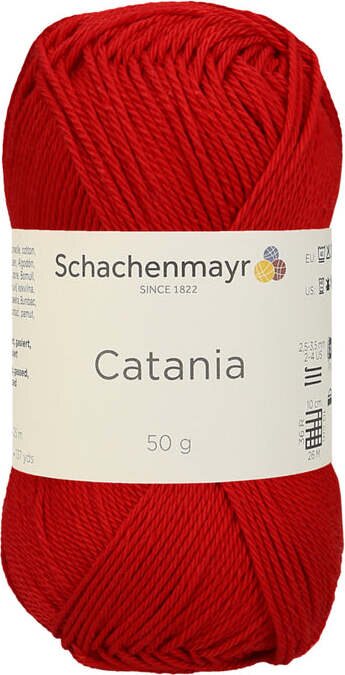Schachenmayr Catania 50 g 00115 red