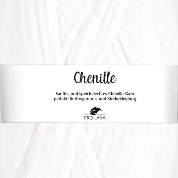 Pro Lana Chenille 100g 02 Tan-Off White