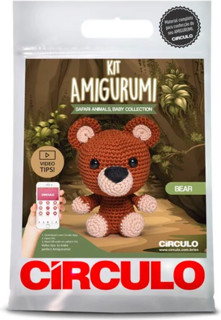 Circulo Safari Animals - Amigurumi Kit Urs