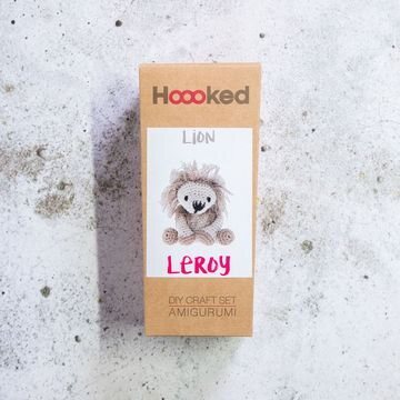 DIY Amigurumi Crochet Kit – Various Animal Characters Leijona Leroy