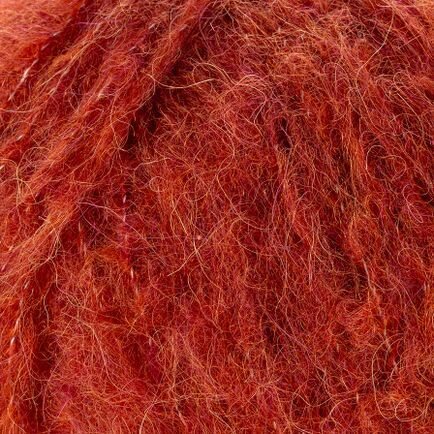 LAINES DU NORD Alpaca Brushed 52 ruosteenpunainen