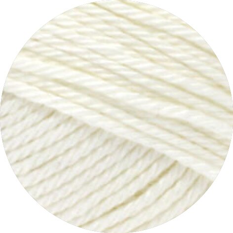 Lana Grossa Cotone 50g 0028 Luonnonvalkoinen