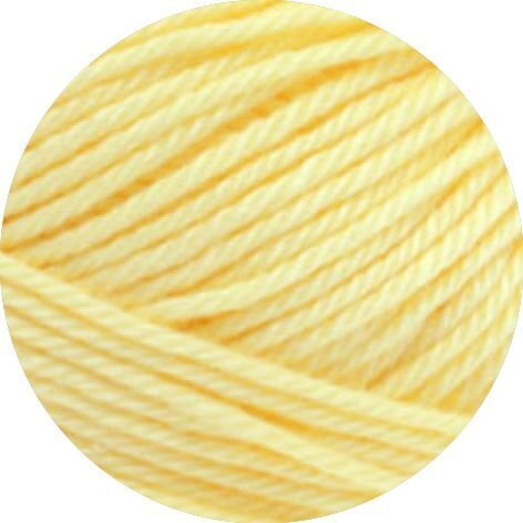 Lana Grossa Cotone 50g 0064 vaaleankeltainen