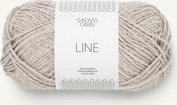 Sandnes Garn Line 3820 harmaa