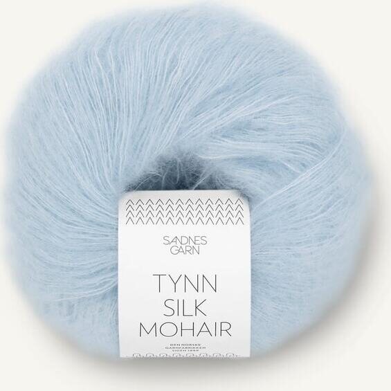 Sandnes Garn Tynn Silk Mohair 6012 vaaleansininen