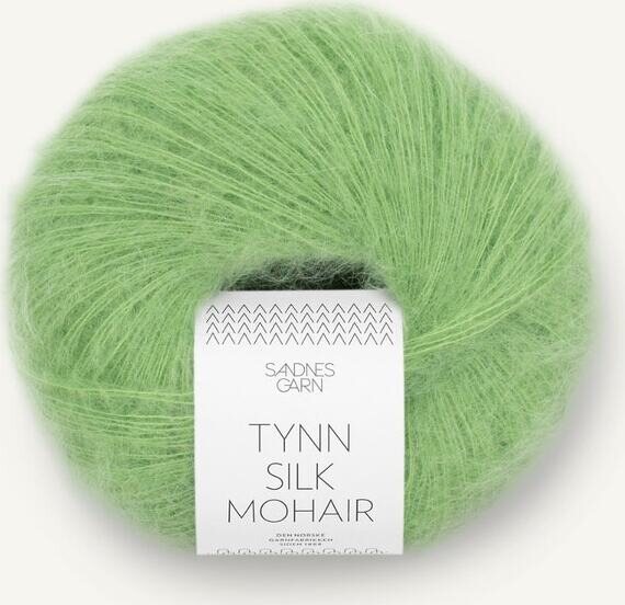 Sandnes Garn Tynn Silk Mohair 8733 Kevään vihreä