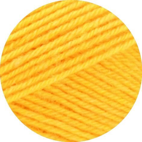 Lana Grossa Meilenweit 50 – durable 4-ply sock yarn 1421 kanariankeltainen