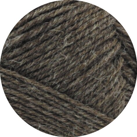 Lana Grossa Meilenweit 50 – durable 4-ply sock yarn 1305 harmaanruskea
