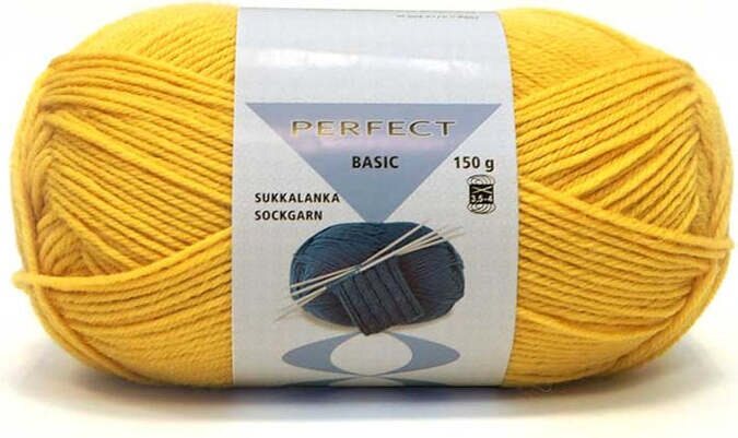 Perfect Basic, durable 8-ply sock yarn for everyday wear 150g 11 κίτρινο