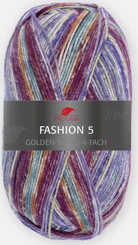 Pro Lana Fashion 5 - Golden socks 6fach 688