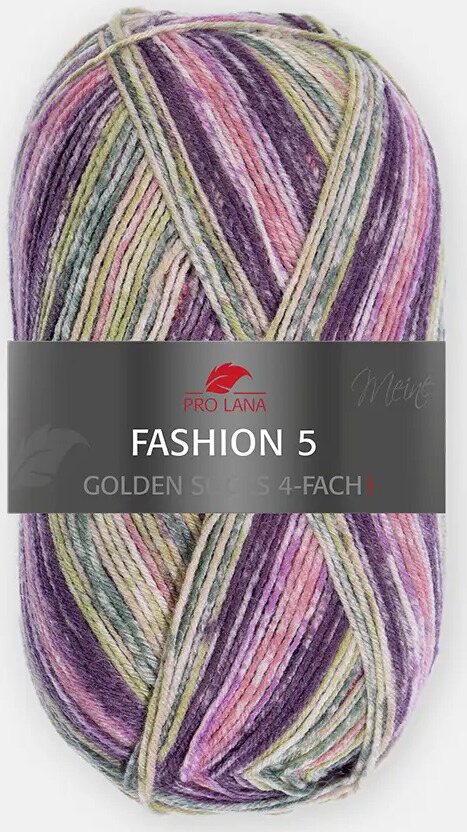 Pro Lana Fashion 5 - Golden socks 6fach 693