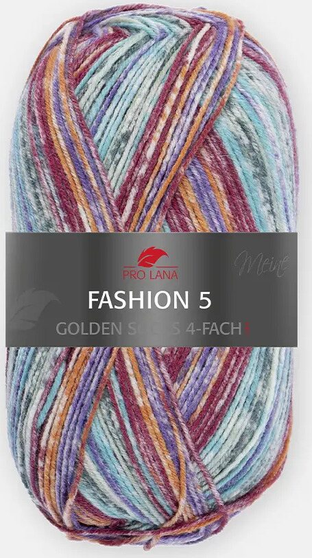 Pro Lana Fashion 5 - Golden socks 6fach 689