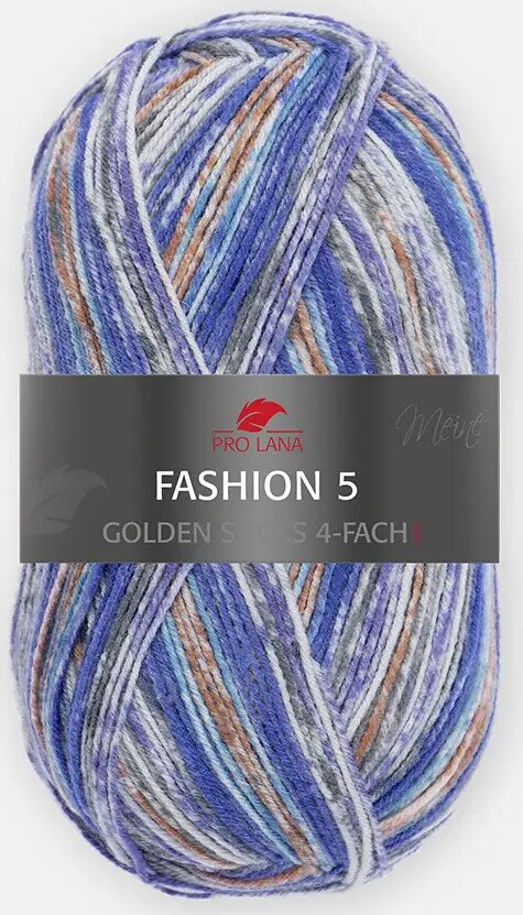 Pro Lana Fashion 5 - Golden socks 6fach 691