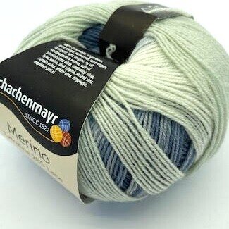 Schachenmayr Merino Extrafine 285 Lace 545 Light green/ light blue