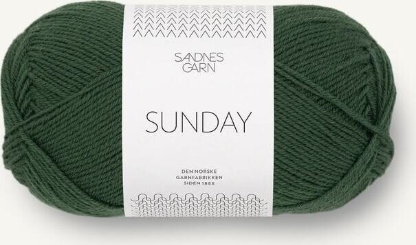 Sandnes Garn Sunday 8082 Metsänvihreä