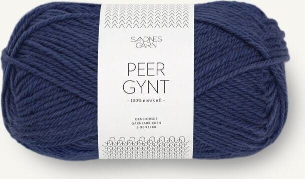 Sandnes Garn Peer Gynt 6364 Tummansininen