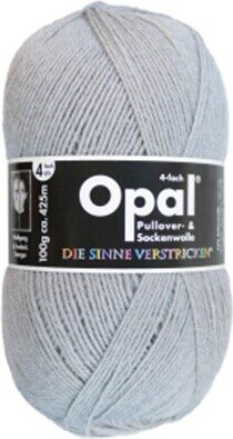 OPAL UNI 4 ply high-quality and soft sock yarn 5193 Harmaa