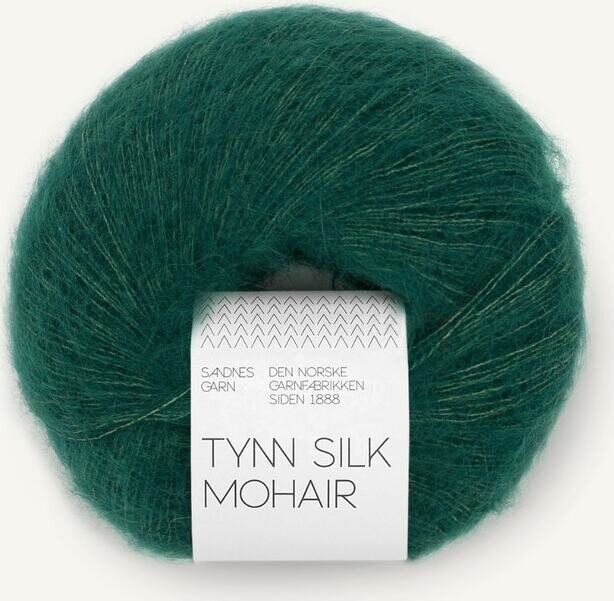 Sandnes Garn Tynn Silk Mohair 7772 Vihreä sademetsä