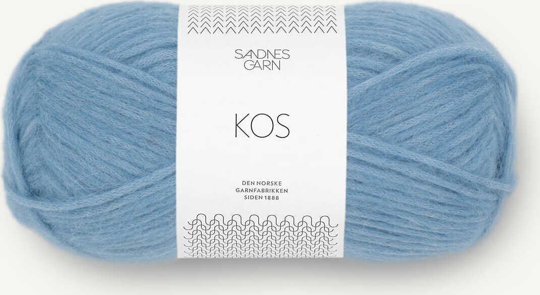 Sandnes Garn KOS 50g 6042 Ljusblå