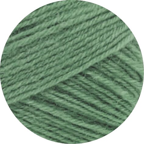 Lana Grossa Meilenweit 50 – durable 4-ply sock yarn 1377 Πράσινο