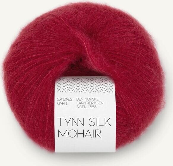 Sandnes Garn Tynn Silk Mohair 4236 Dark Red (Deep red)