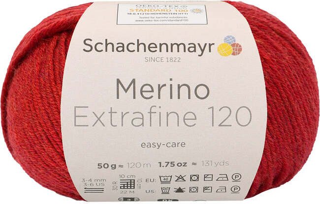 Schachenmayr Merino Extrafine 120 127 meleerattu intohimo