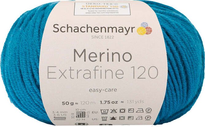 Schachenmayr Merino Extrafine 120 169 petroli