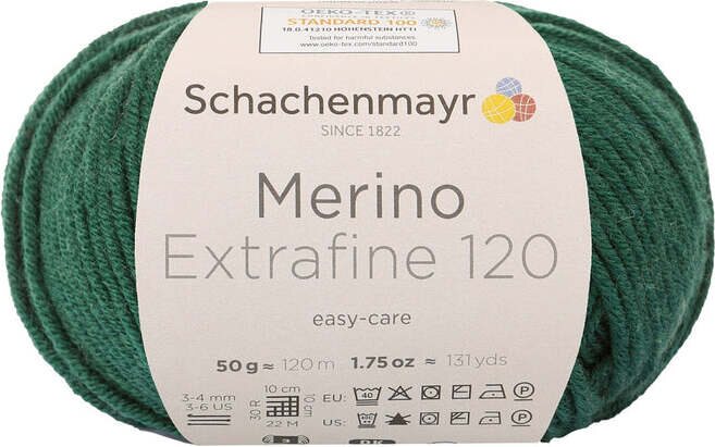 Schachenmayr Merino Extrafine 120 172 kuusi