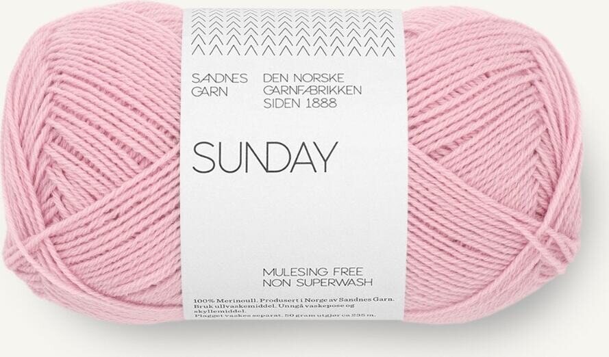 Sandnes Garn Sunday 4813 ροζ (Pink Lilac)