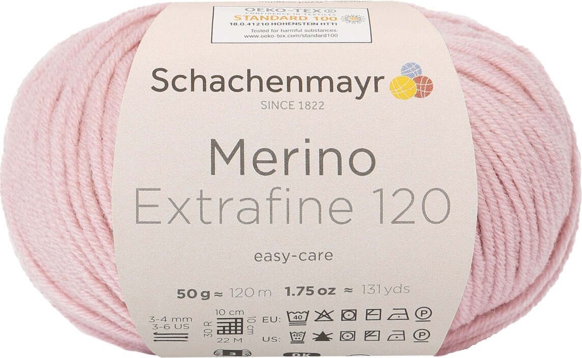 Schachenmayr Merino Extrafine 120 10134 粉色