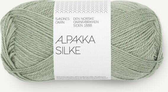 Sandnes Garn Alpakka Silke 8521 Dusty Light Green
