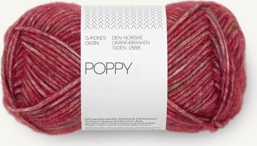 Sandnes Garn Poppy 4510 Cranberry Crush