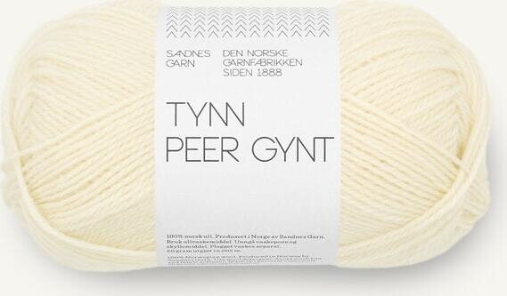 Sandnes Garn Tynn Peer Gynt 1012 Natural White