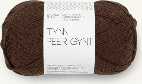 Sandnes Garn Tynn Peer Gynt 3082 Dark Brown