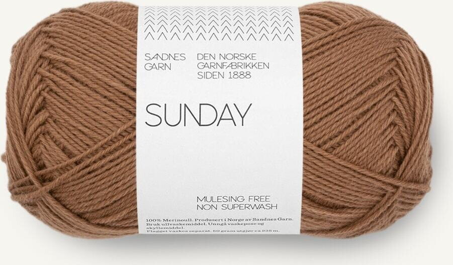 Sandnes Garn Sunday 3052 Pecan Brown