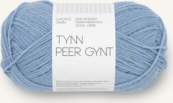 Sandnes Garn Tynn Peer Gynt 6032 Blue Hydrangea