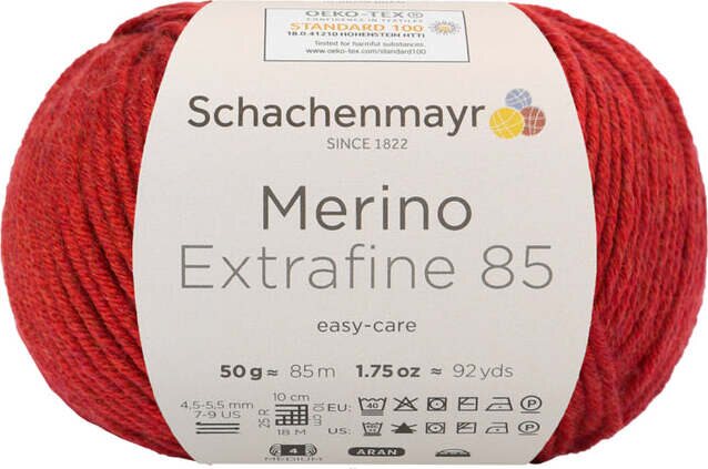 Schachenmayr Merino Extrafine 85 227 meleerattu intohimo