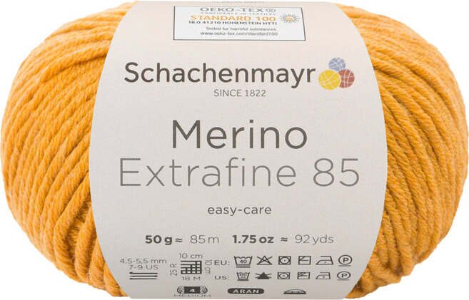 Schachenmayr Merino Extrafine 85 226 meleerattu kulta