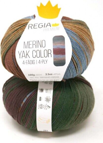 Regia Regia Premium Merino Yak Color 100 g 8506 Mountain gradient
