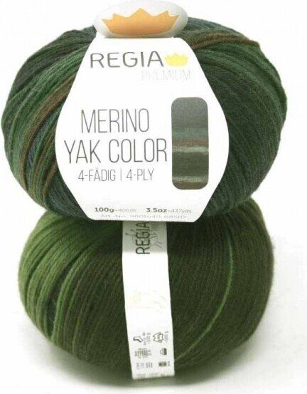 Regia Regia Premium Merino Yak Color 100 g 8507 Jungle gradient