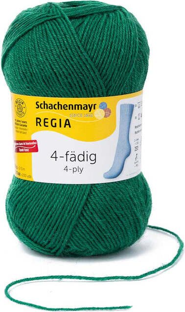 Regia 4-ply sock yarn 50 g 2082 Green