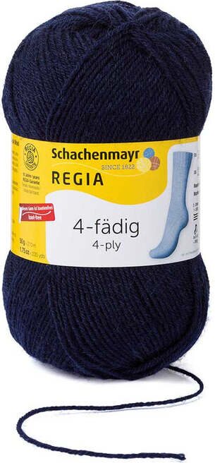 Regia 4-ply sock yarn 50 g 0324 Mariininsininen