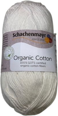 Schachenmayr Organic Cotton 01 λευκό