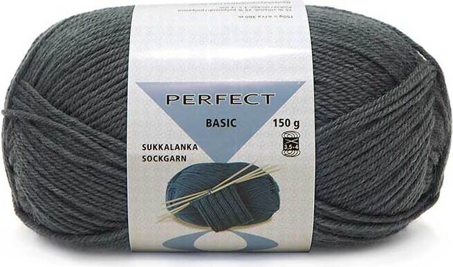 Perfect Basic, durable 8-ply sock yarn for everyday wear 150g 14 vihertäväharma