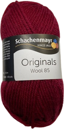 Schachenmayr Originals Wool 85 232 viininpunainen
