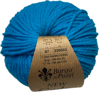 Borgo de Pazzi New Cedro 67 Kirkkaansininen