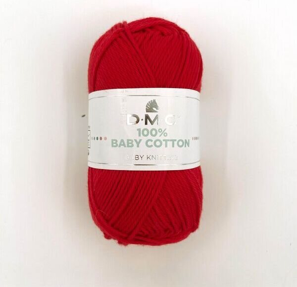 DMC Baby Cotton 754 punainen