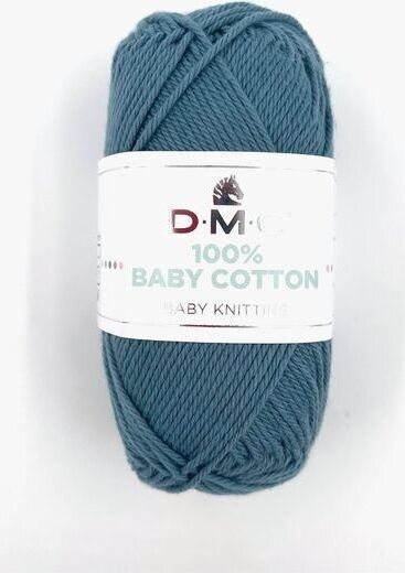 DMC Baby Cotton 750 merenvihreä