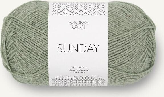 Sandnes Garn Sunday 8521 Vaalea salvia