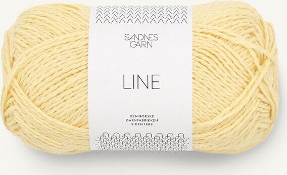 Sandnes Garn Line 2112 Vaaleankeltainen